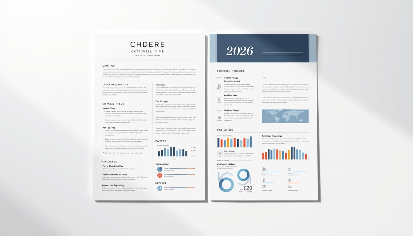 currículo moderno para 2026