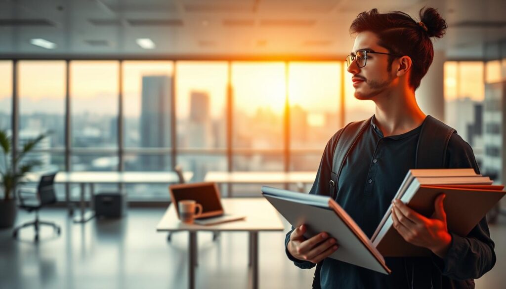 experiência do aluno