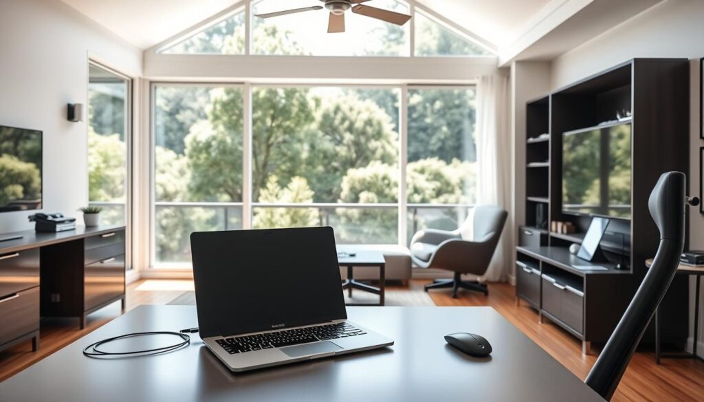 infraestrutura para trabalho remoto