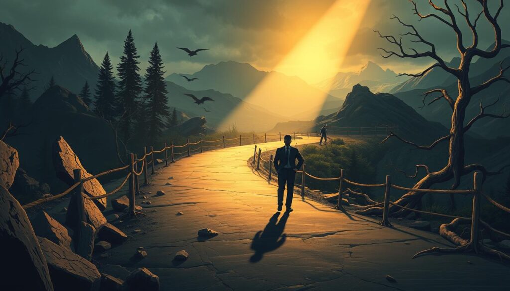 obstáculos na carreira