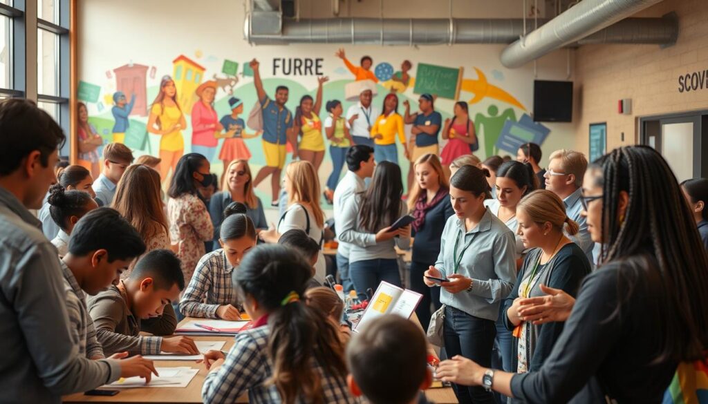 programas sociais e parcerias educativas