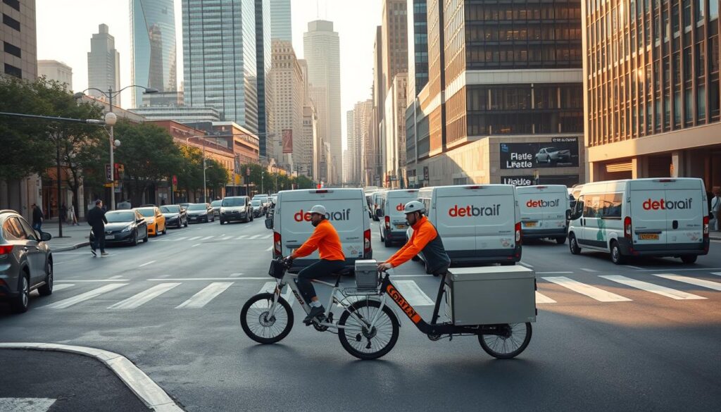 serviços de entrega