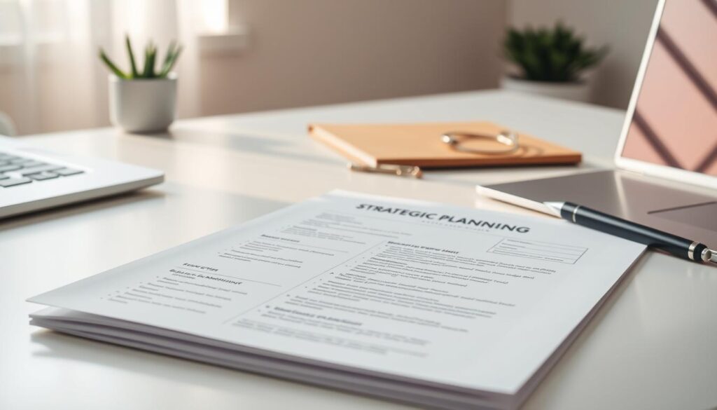 strategic planning resume