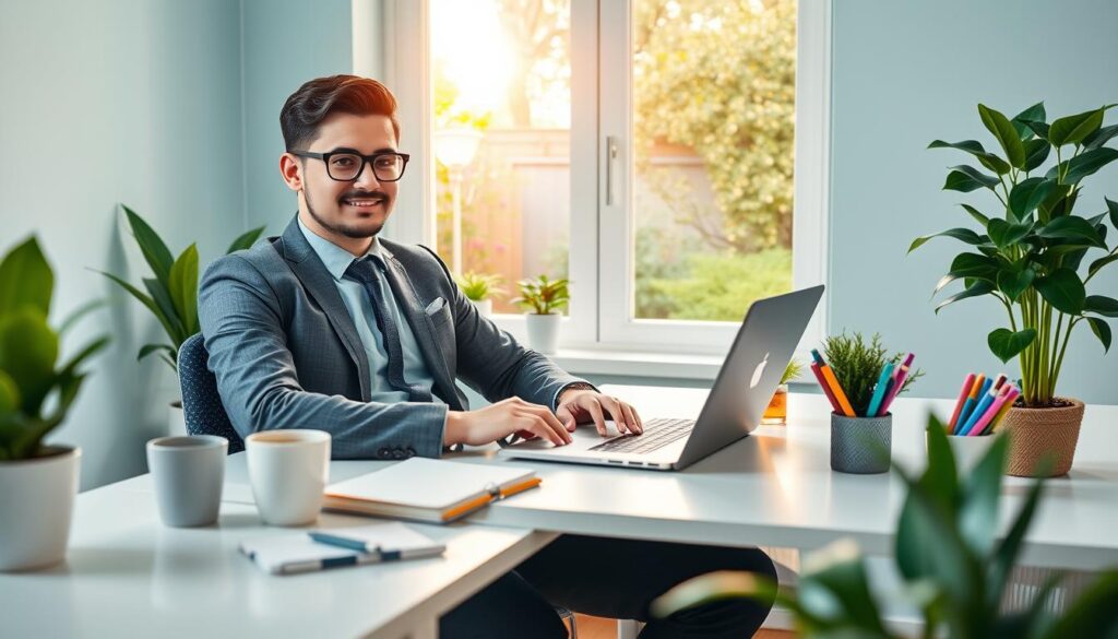 benefícios do trabalho remoto