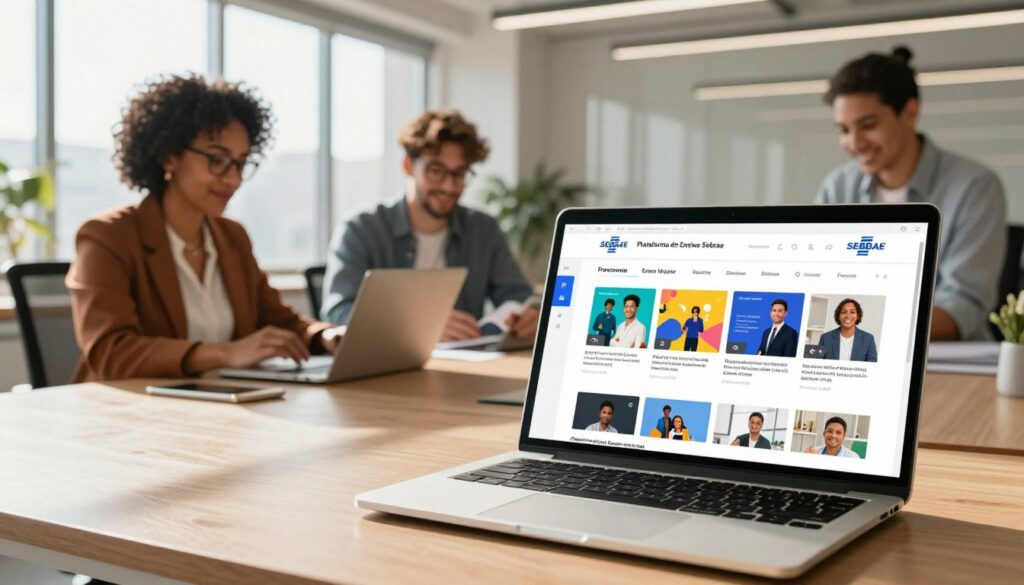 plataforma de ensino Sebrae