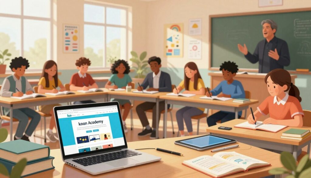 história da Khan Academy história da Khan Academy