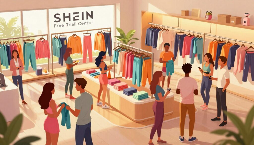 Programa Free Trial Center SHEIN
