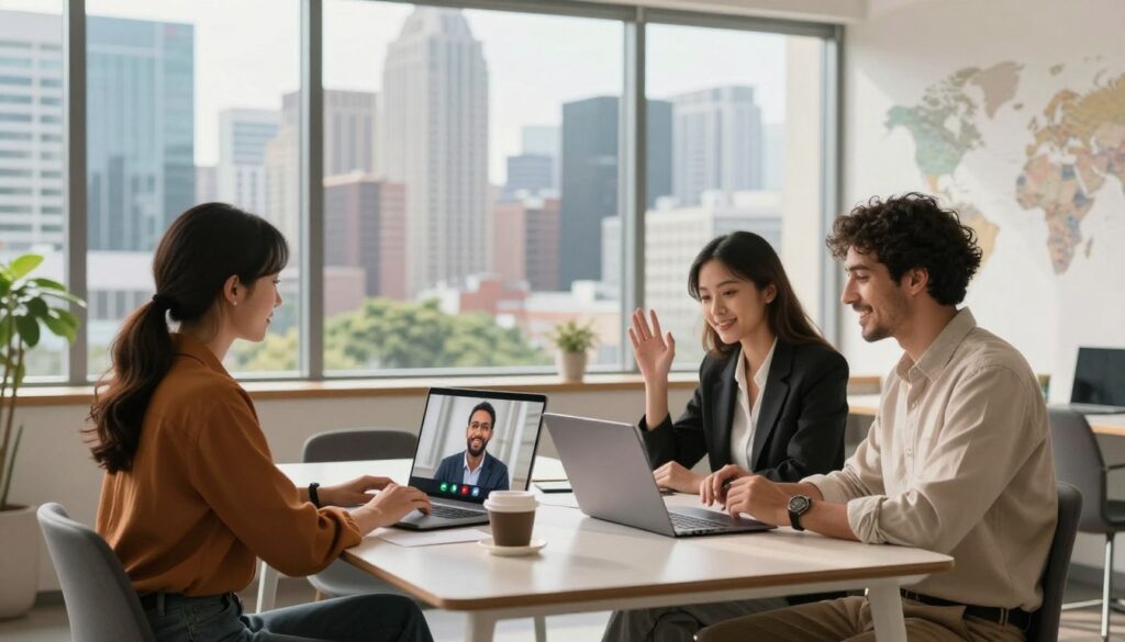 Trabalhar de Qualquer Lugar e o mercado global