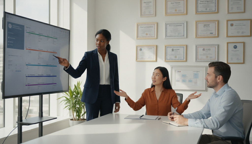 Certificações em gestão de projetos