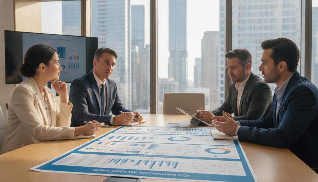 Pesquisa de mercado e benchmarking salarial