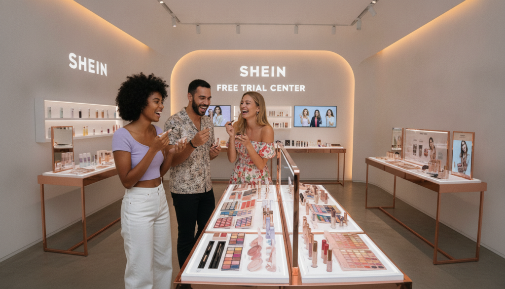 seleção de participantes SHEIN