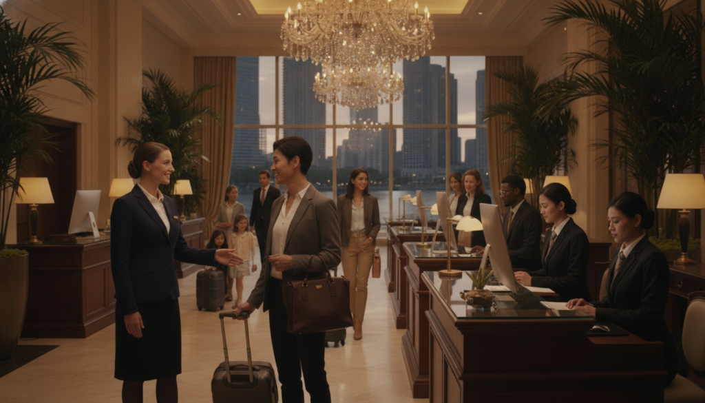trabalho em hotelaria no exterior
